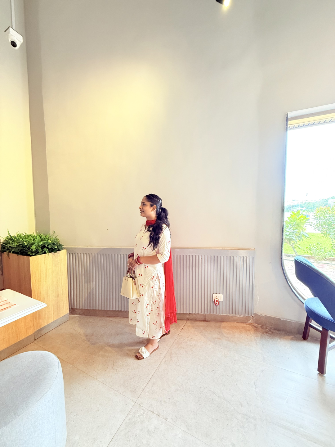 Kridha Cherry Glow Kurti Set - Image 3